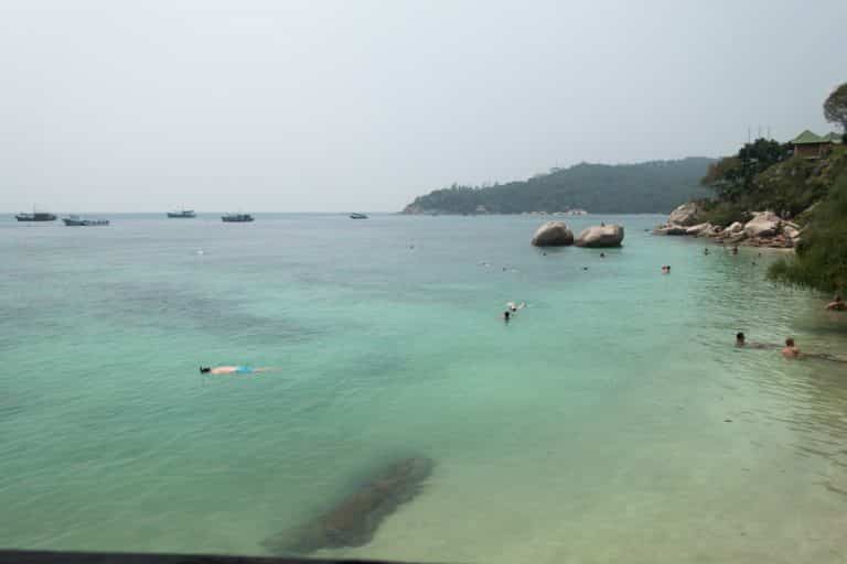 Snorkeling At Freedom Beach And Shark Bay In Koh Tao