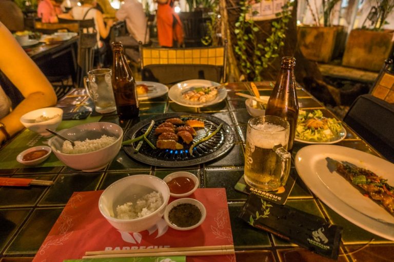 Grill your own Meat at Barbecue Garden