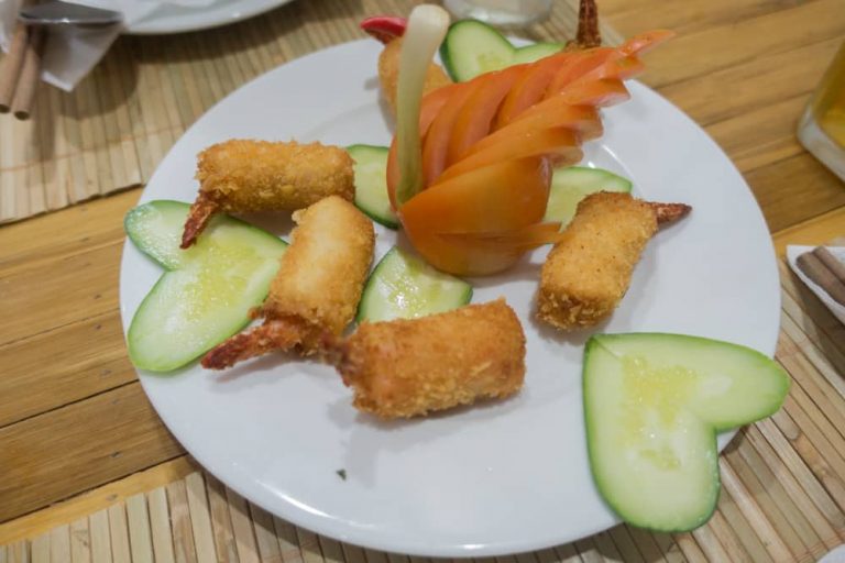 The appetizer at Cyclo Resto