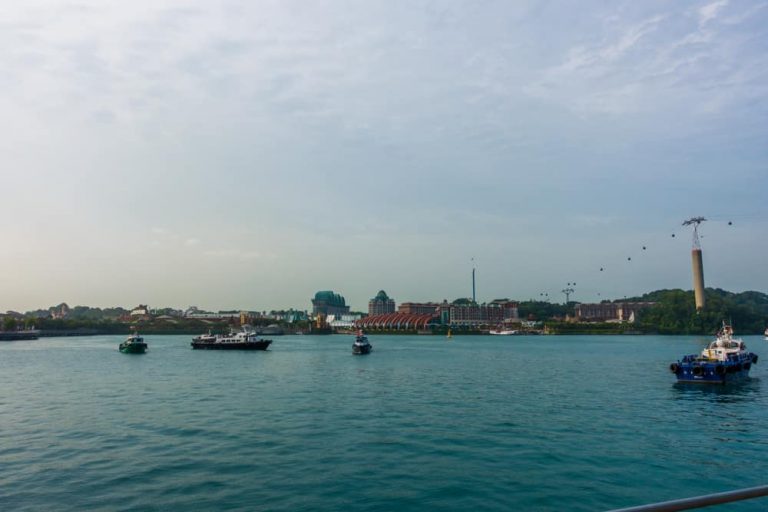 View of the Sentosa Island