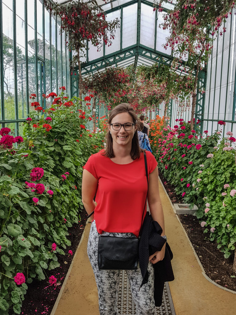 Birthe in the Geranium Gallery