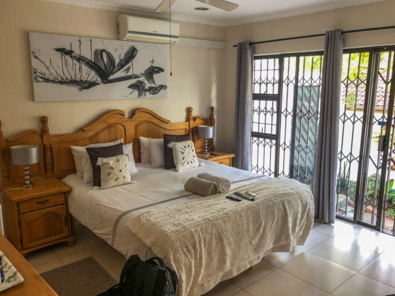 Our bedroom in Umhlanga