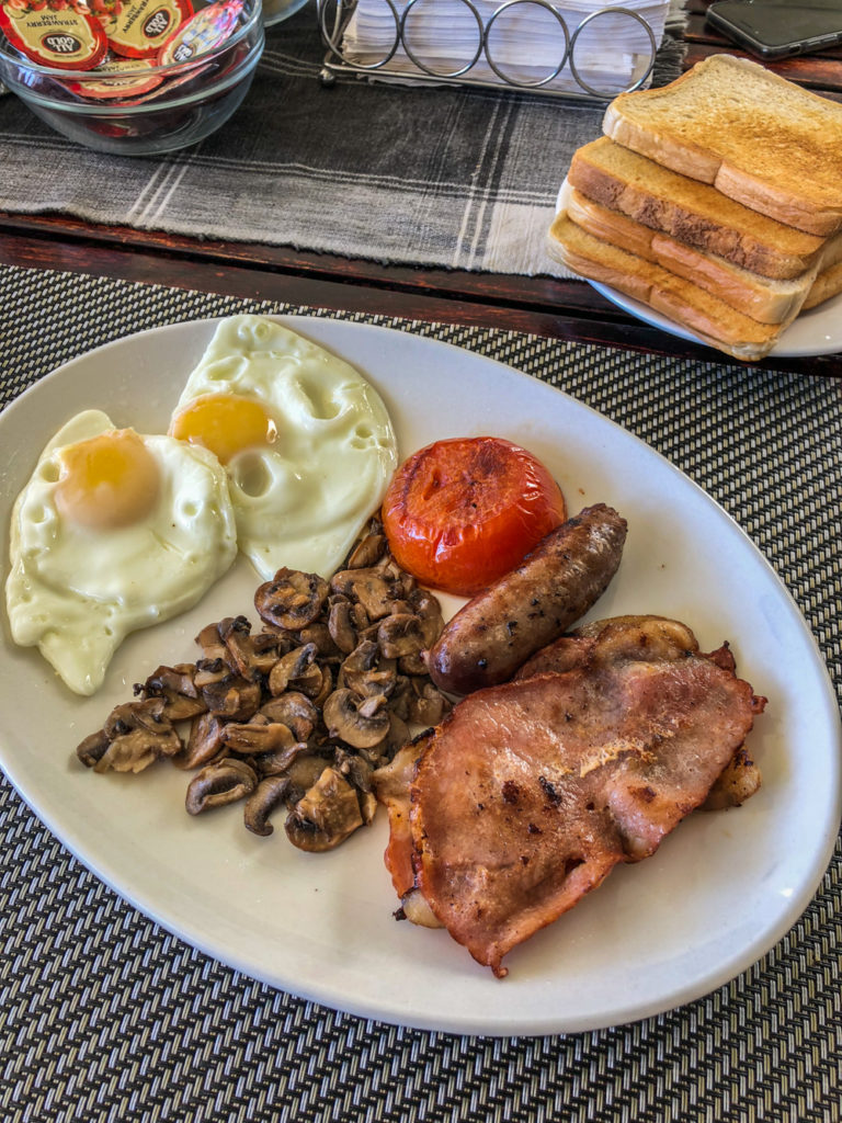 You won't be hungry after this breakfast