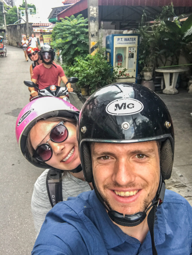 On our way to the Sticky Waterfall On our way to the Sticky Waterfall