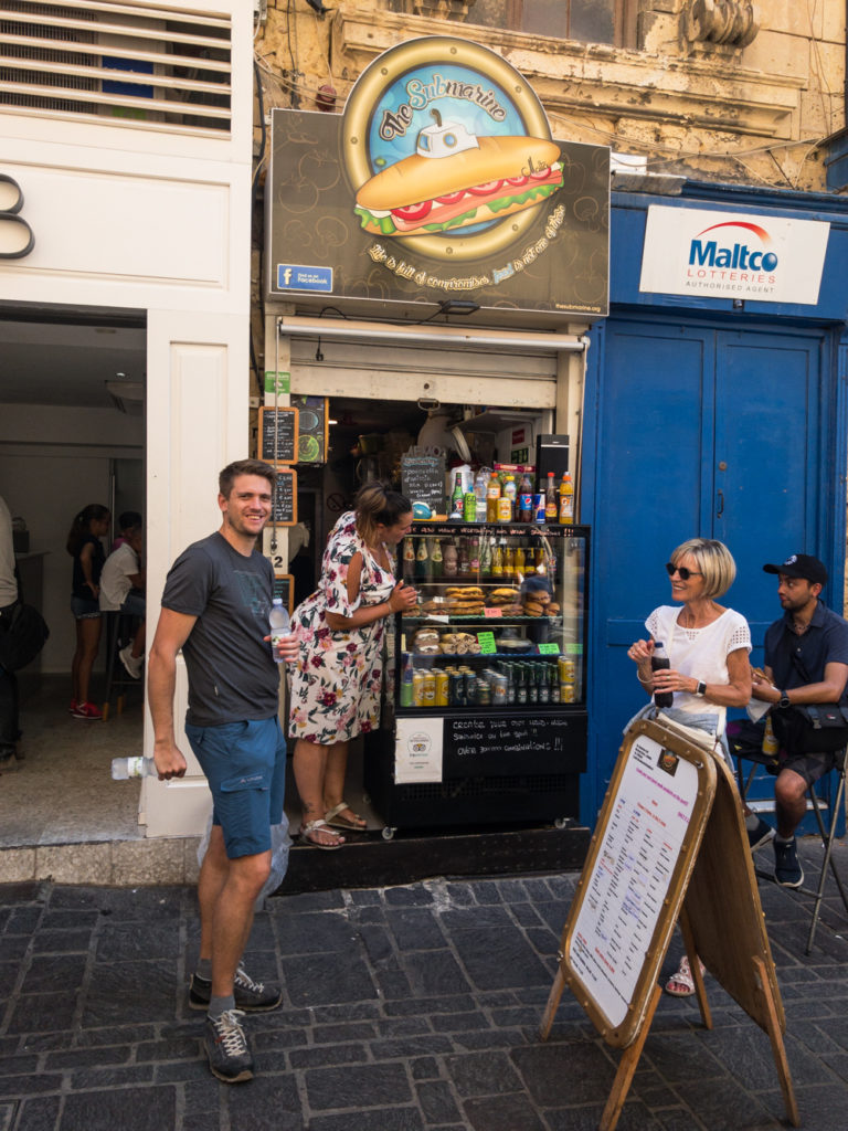 The Submarine is a hole-in-the-wall sandwich shop