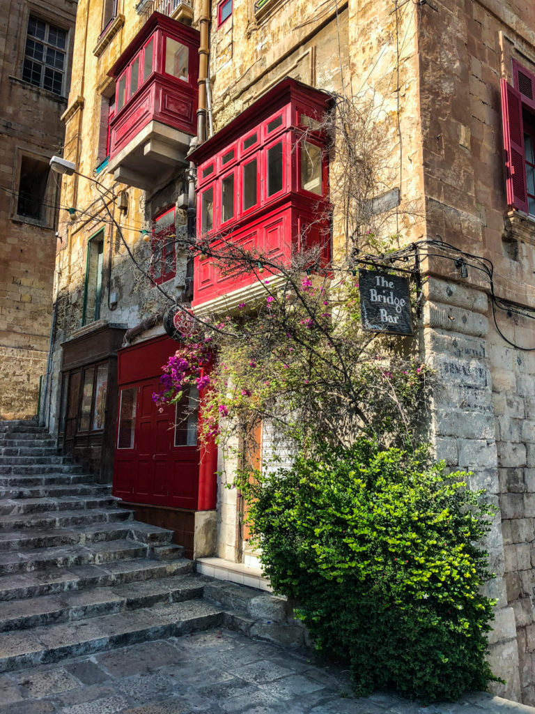 The beautiful Bridge Bar was closed, unfortunately