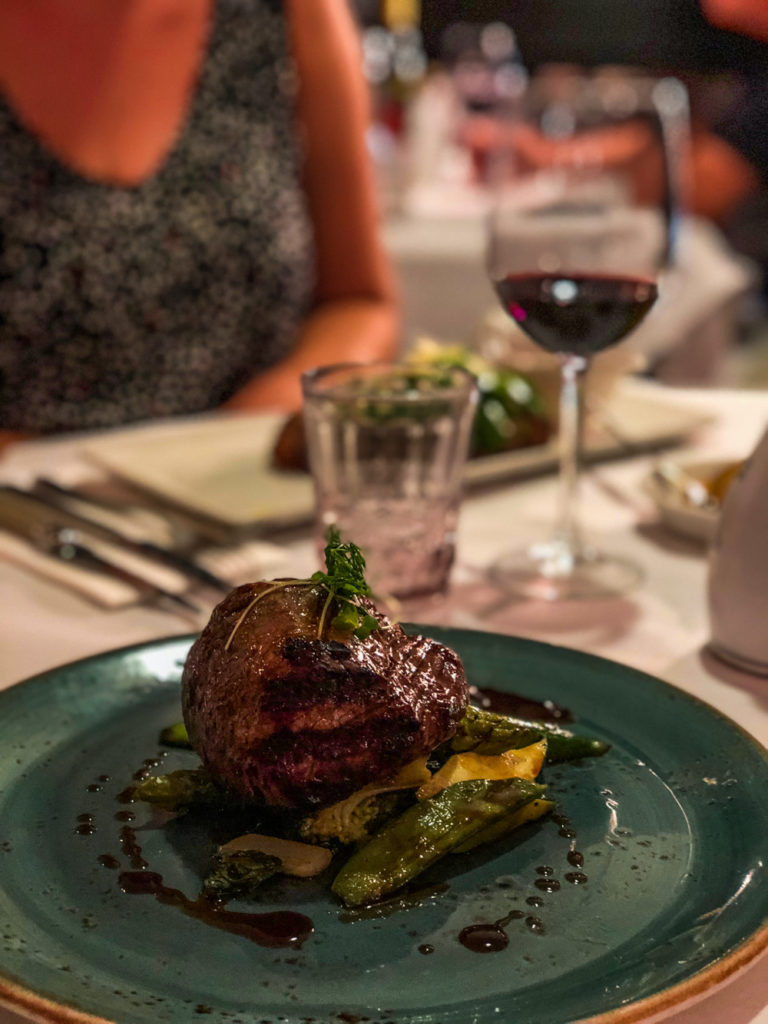 Delicious char grilled beef fillet