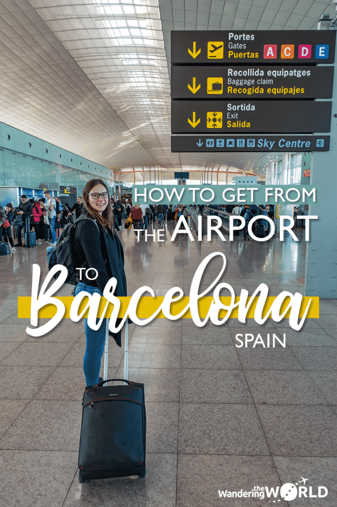 travel from airport to barcelona
